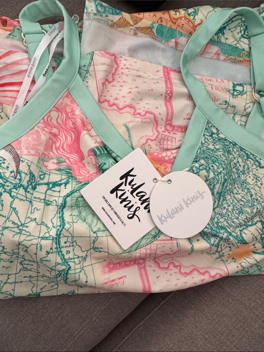 Kulani Kinis scoop low back maxi dress in Neverland. Floral Backless Maxi Dress - Picture 5 of 7
